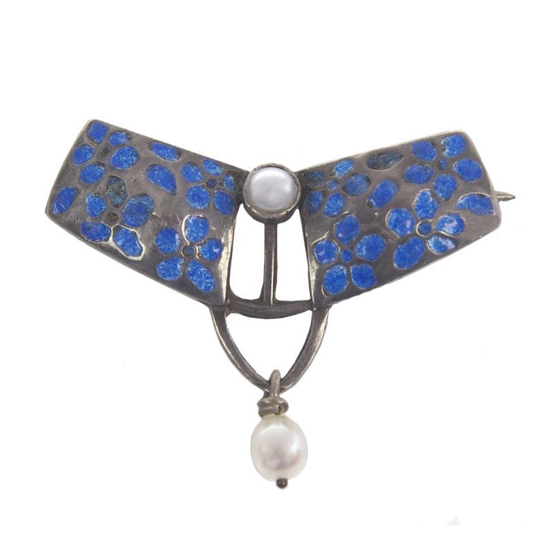 Bourdel Vales & Co Pearl Brooch