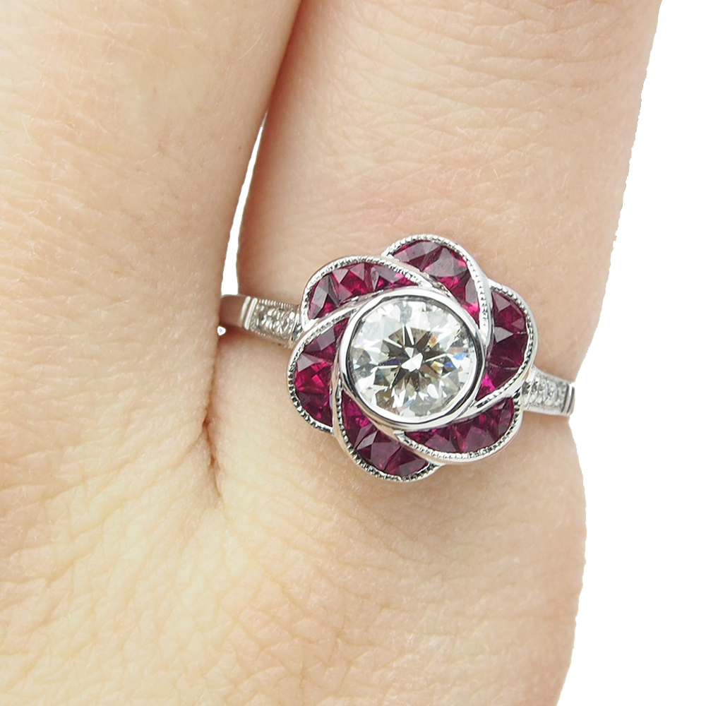 Ruby and Diamond Ring