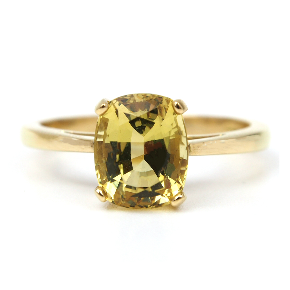 Heliodor Ring - Golden Beryl