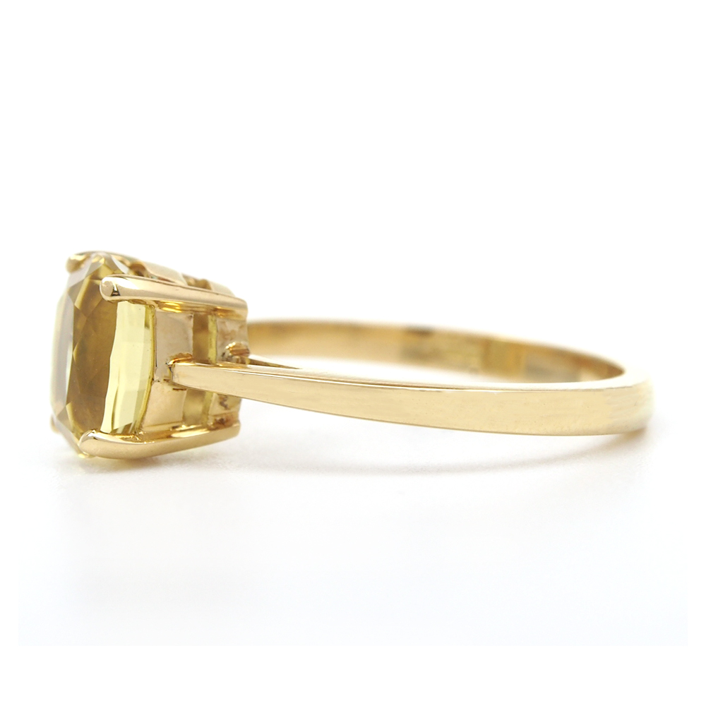 Heliodor Ring - Golden Beryl