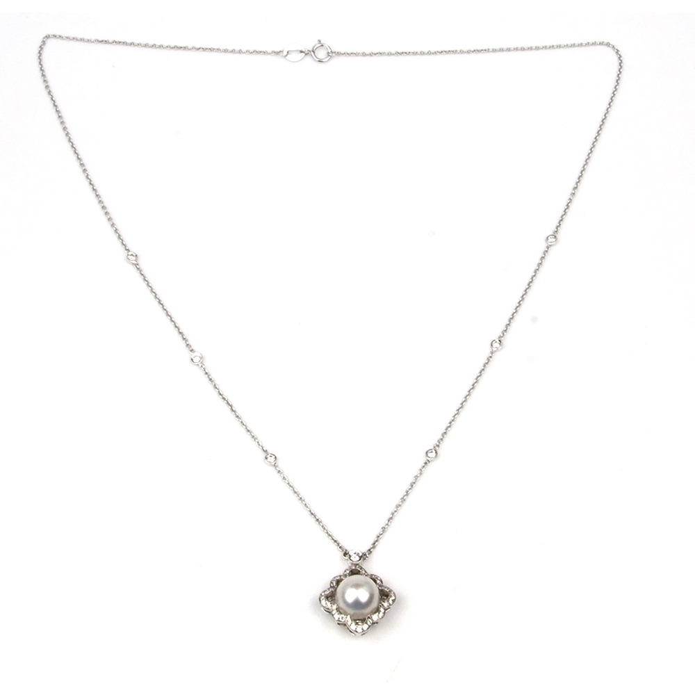 Opal Emerald and Diamond Pendant