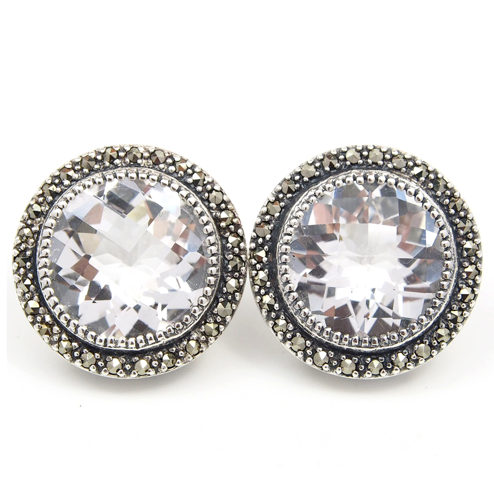 Rock Crystal Earrings