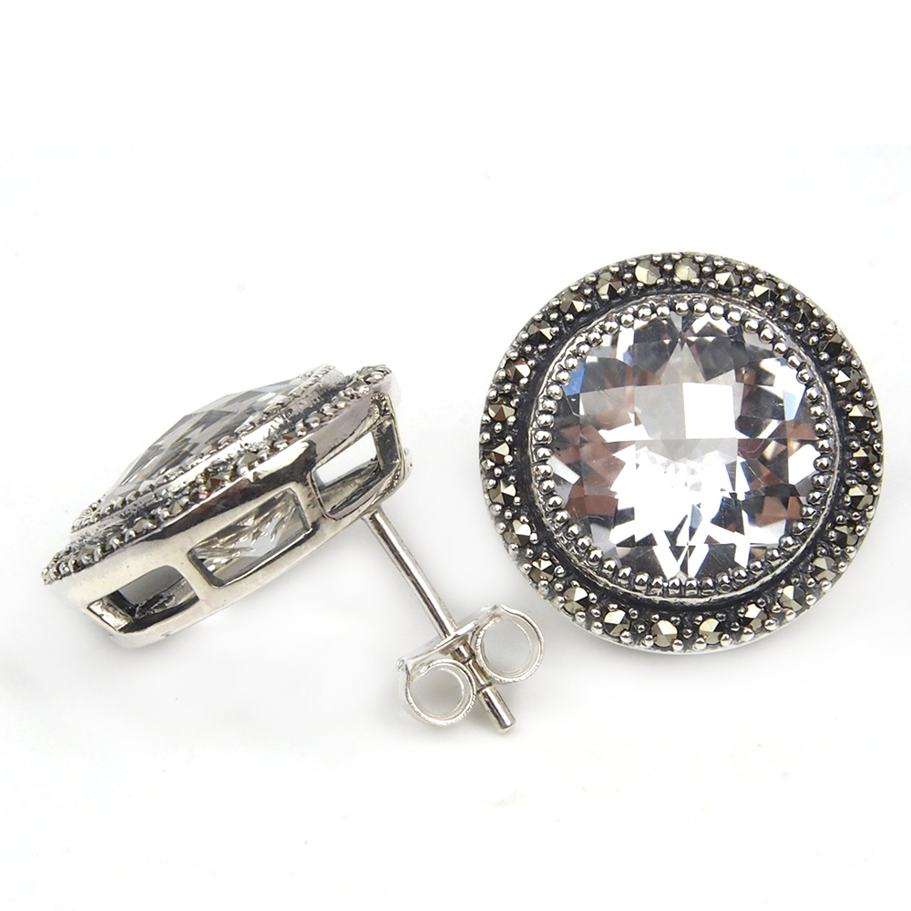 Rock Crystal Earrings
