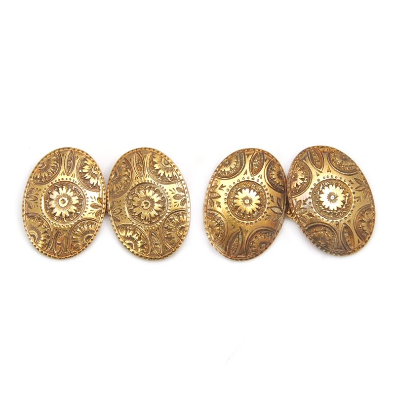 Cufflinks - Antique 18ct Gold
