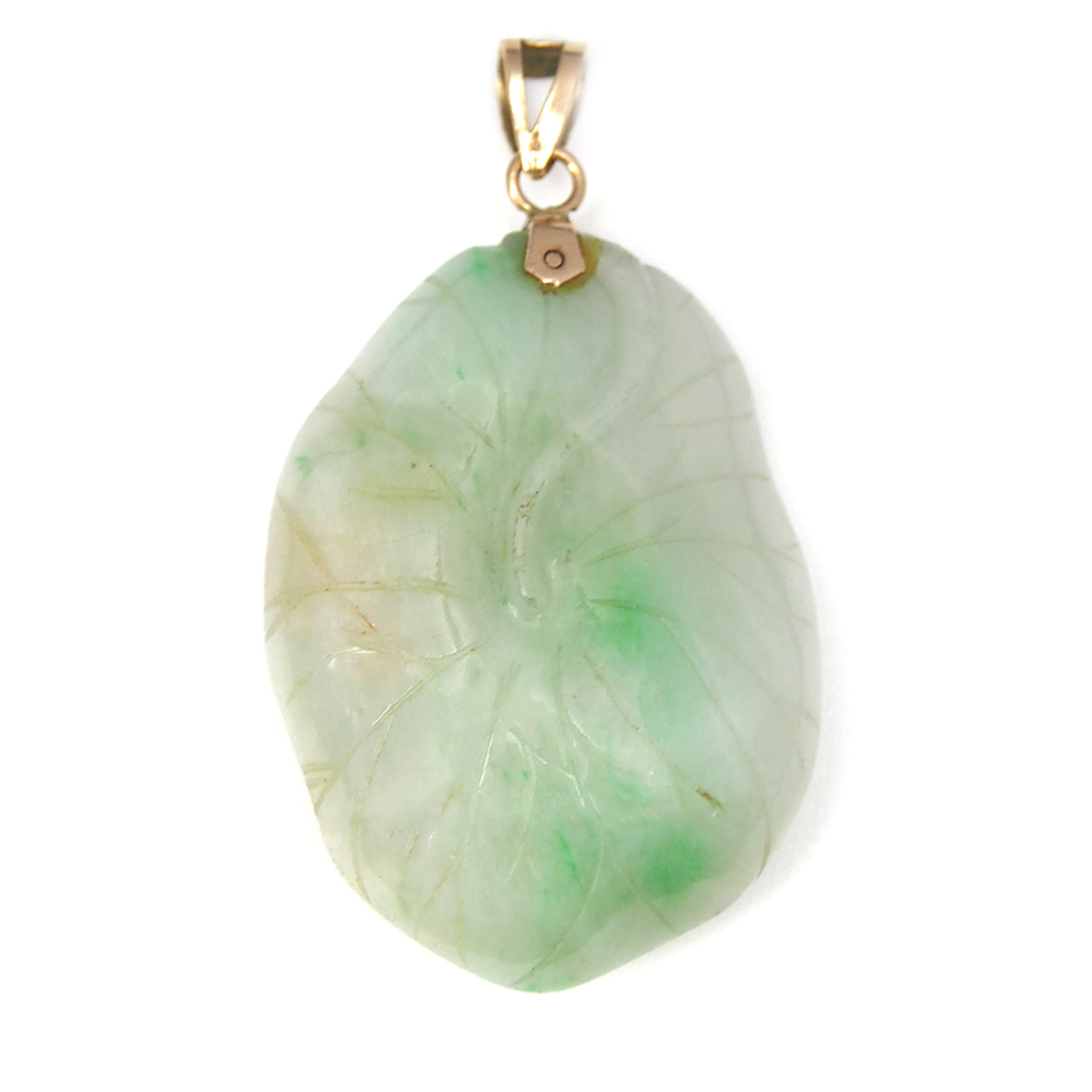 Jade Pendant - 14ct Gold