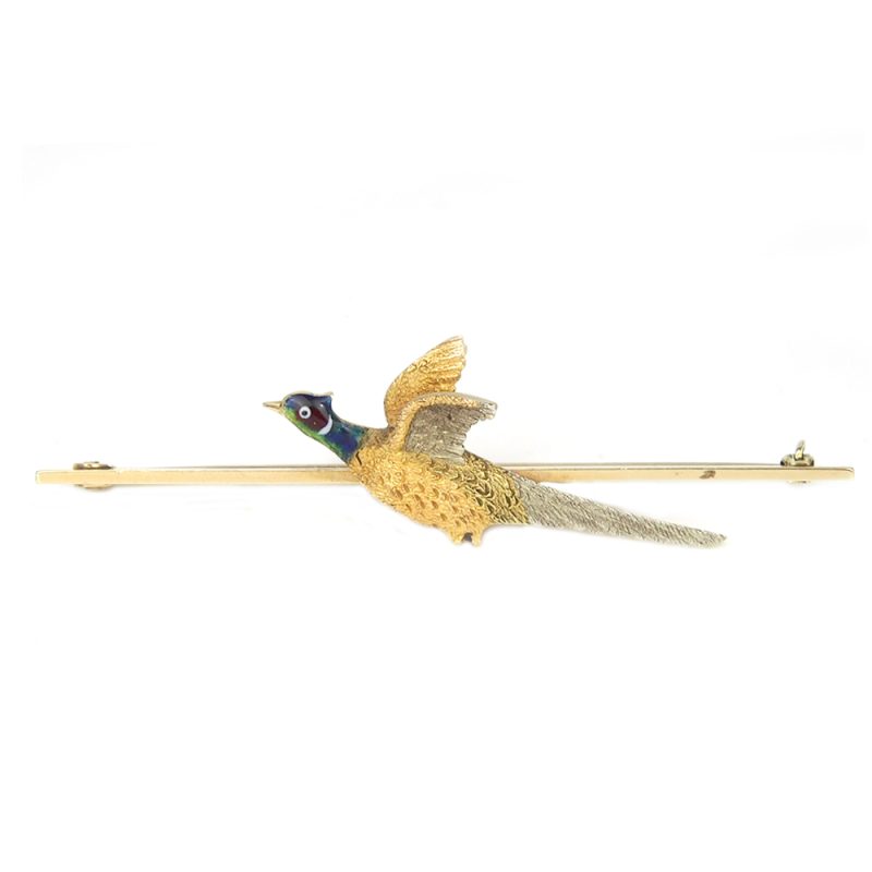 Pheasant Brooch