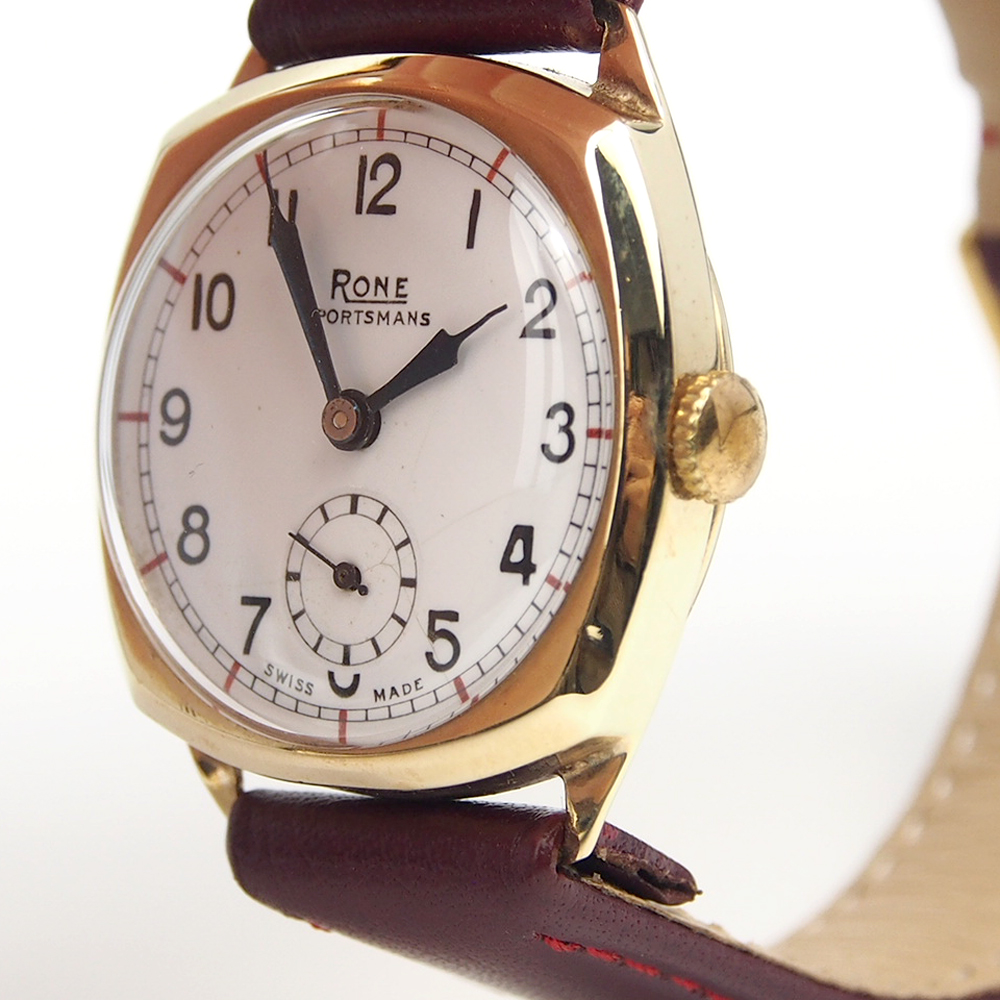 Rone 9ct Gold Wrist Watch