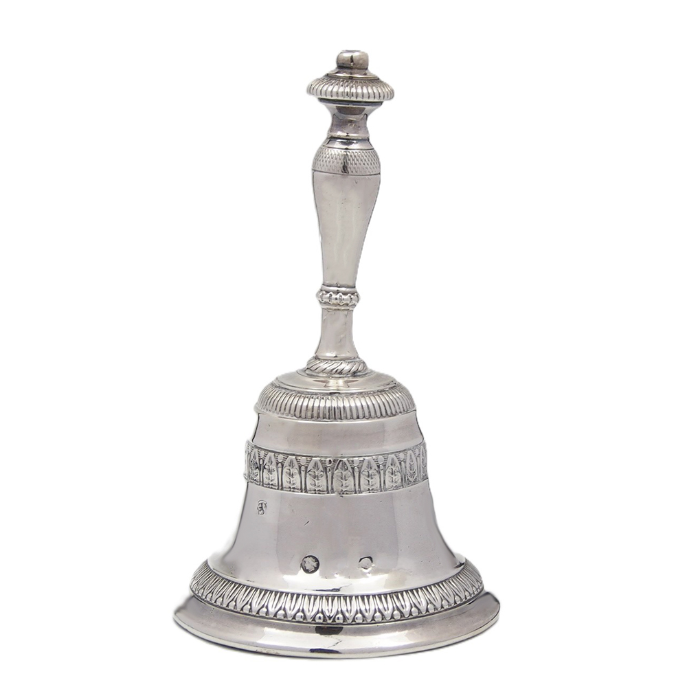 French Silver Table Bell