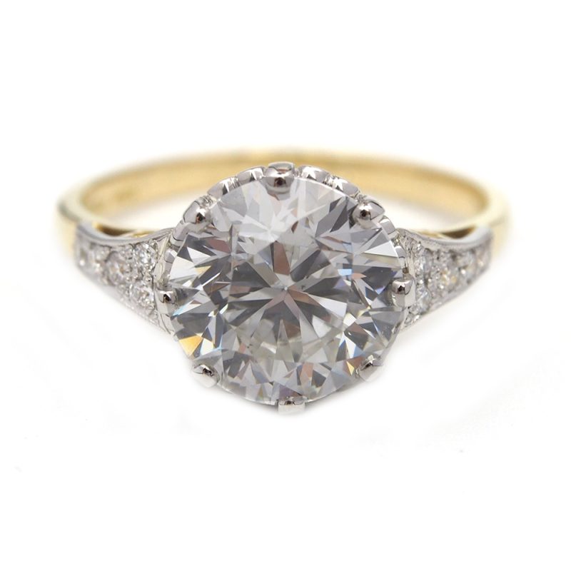 Diamond 3ct Certificated Solitaire Ring
