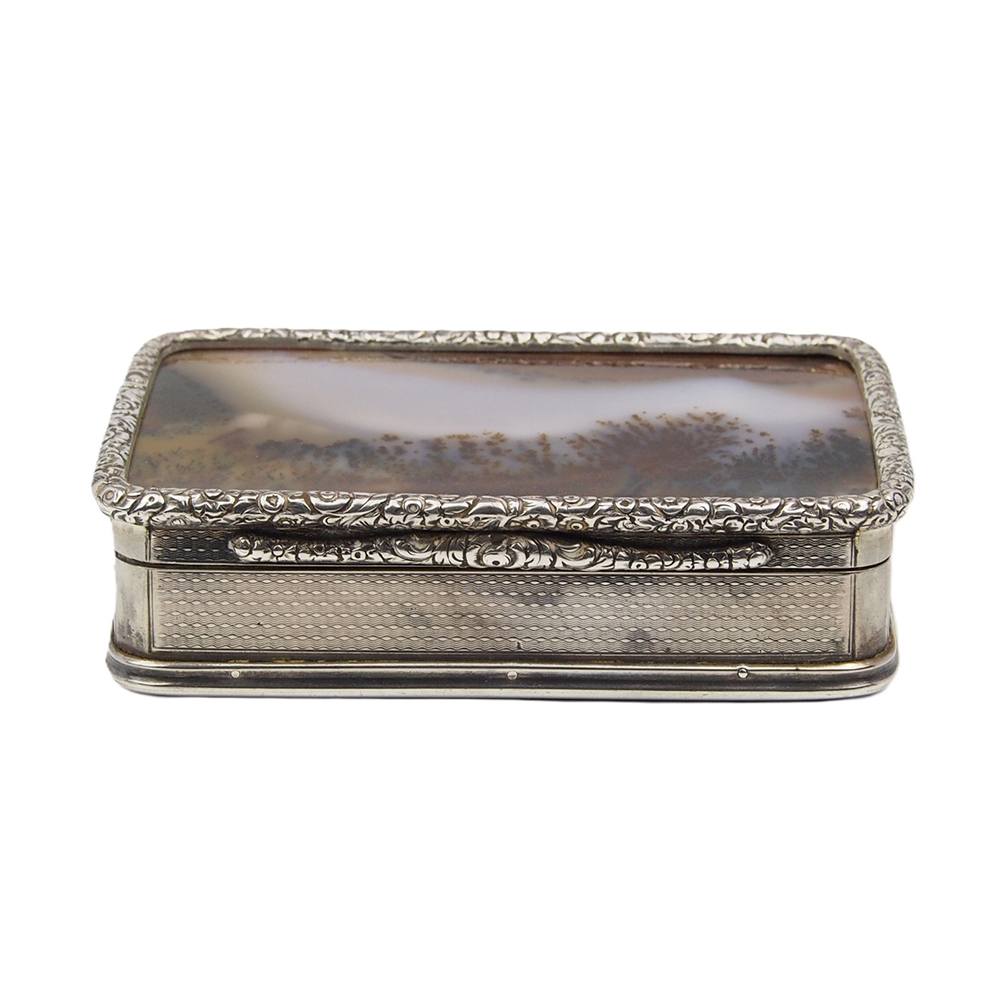 Antique Silver Box - 1834