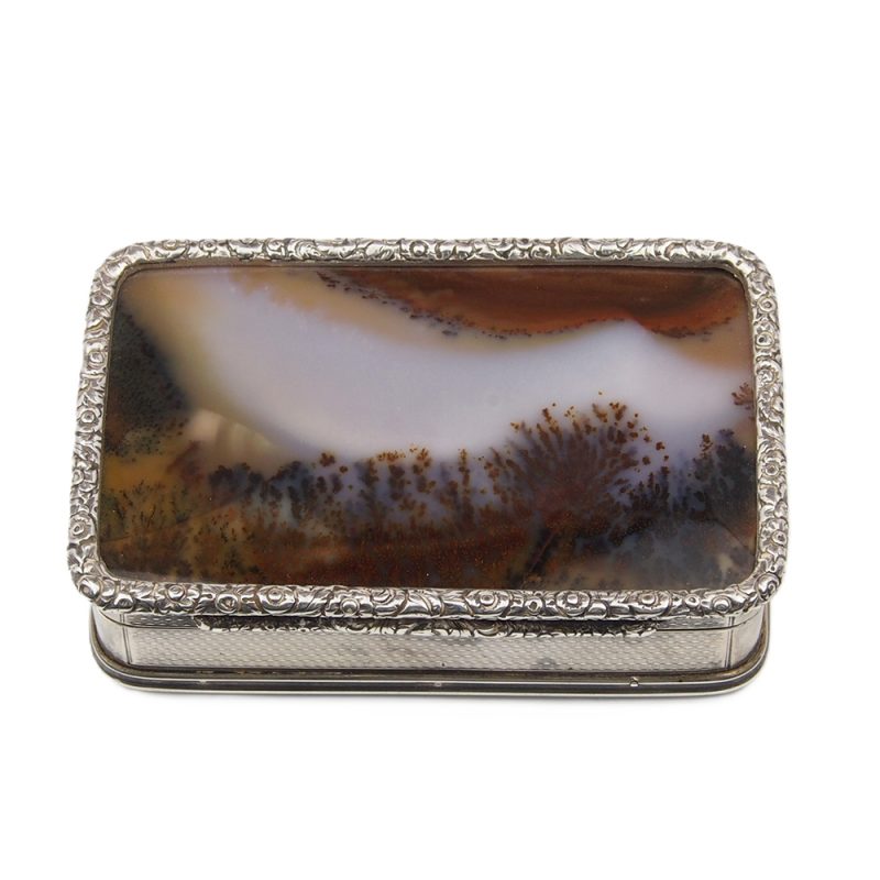 Antique Silver Box - 1834