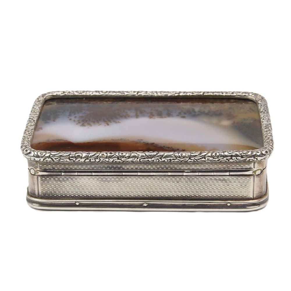 Antique Silver Box - 1834