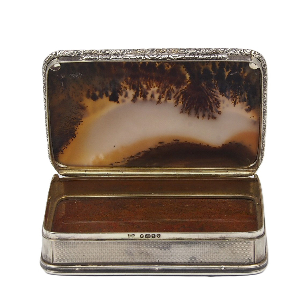 Antique Silver Box - 1834