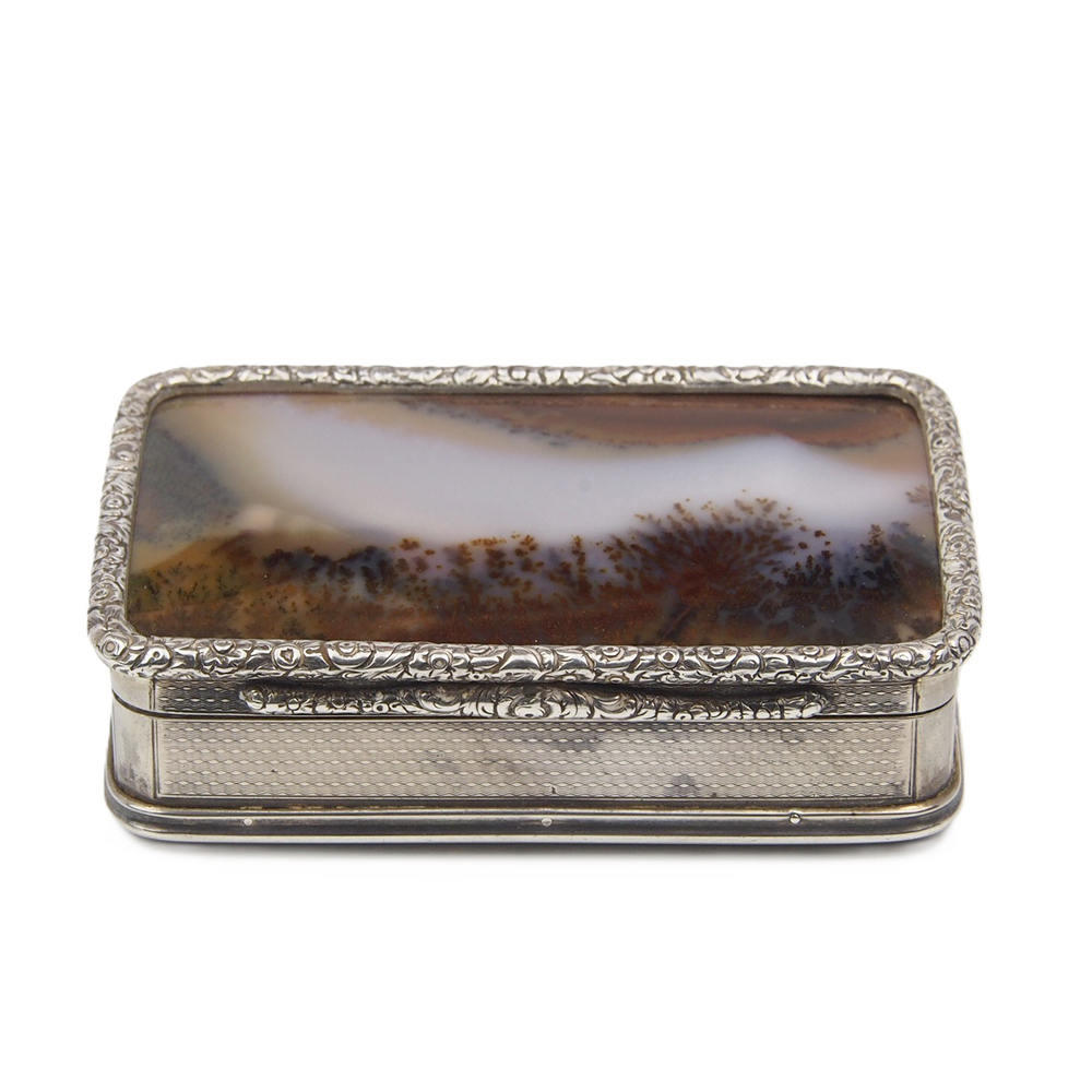 Antique Silver Box - 1834