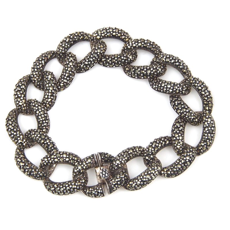 Silver Marcasite Bracelet