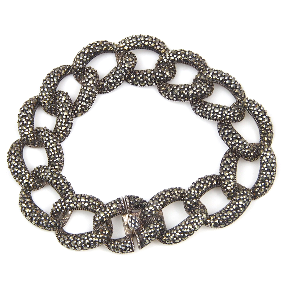 Silver Marcasite Bracelet