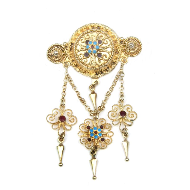 Norwegian Silver Brooch - By Marius Hammer