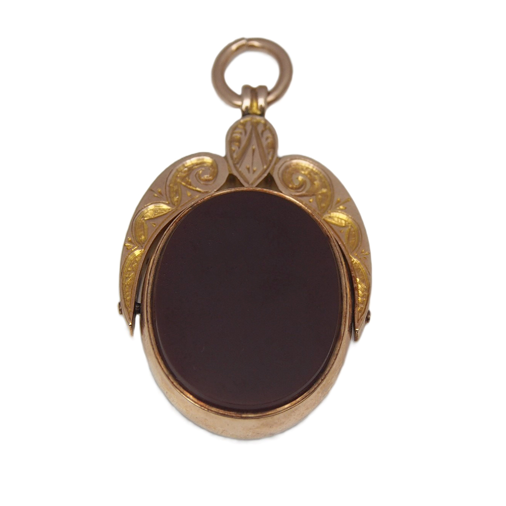 Antique Swivel Fob - 9ct Gold