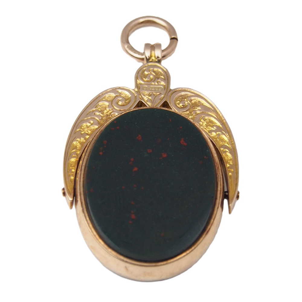Antique Swivel Fob - 9ct Gold