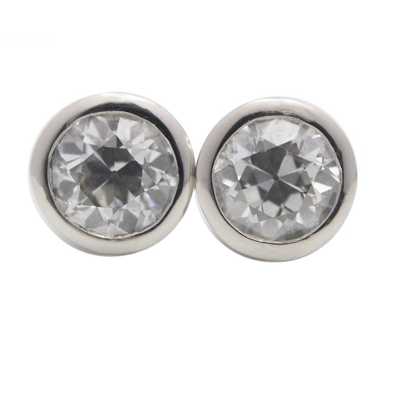 Diamond Earrings - Certified 1.47ct
