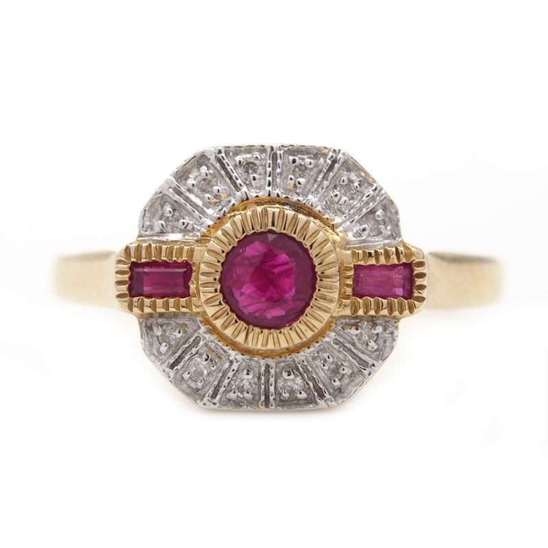 Ruby and Diamond Ring