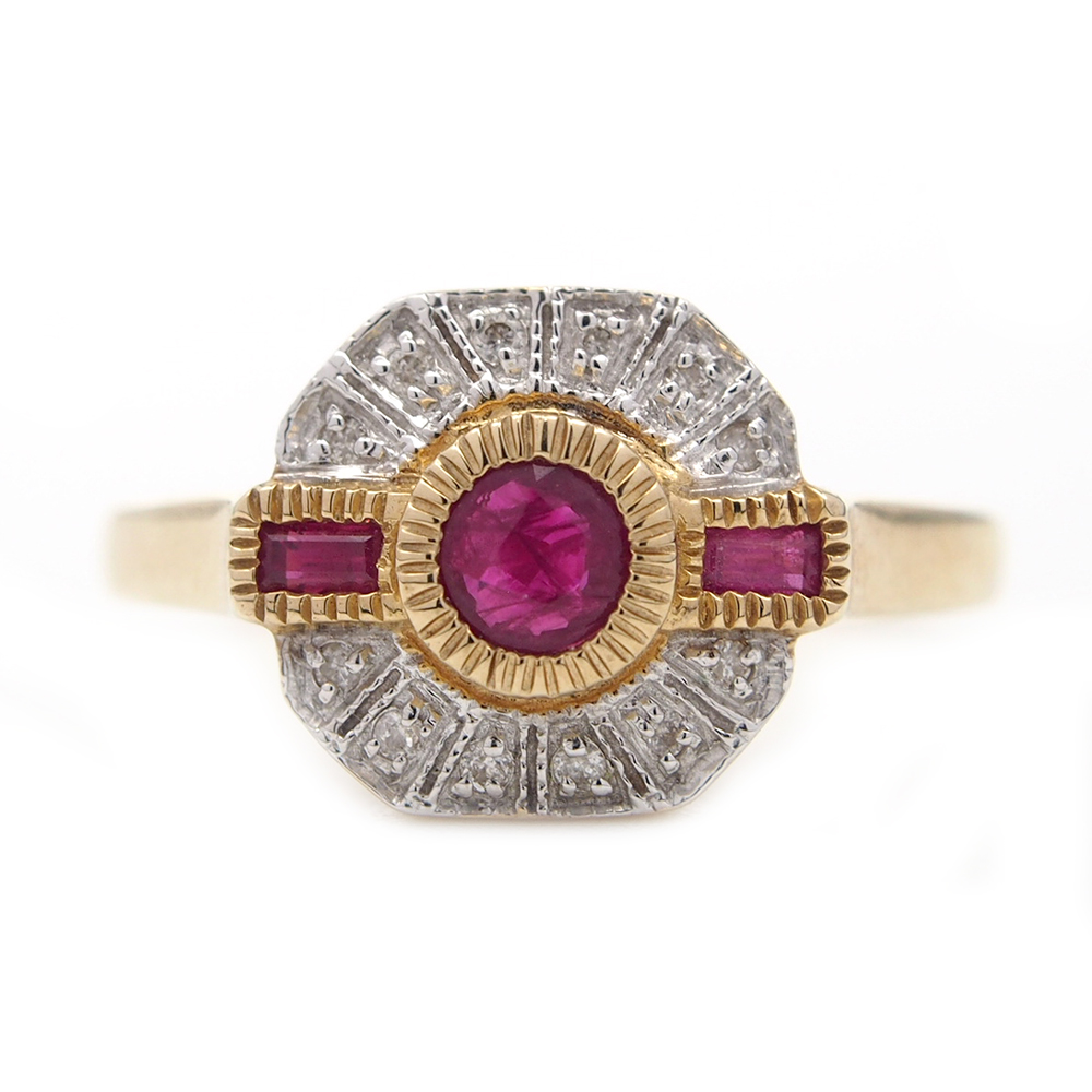 Ruby and Diamond Ring