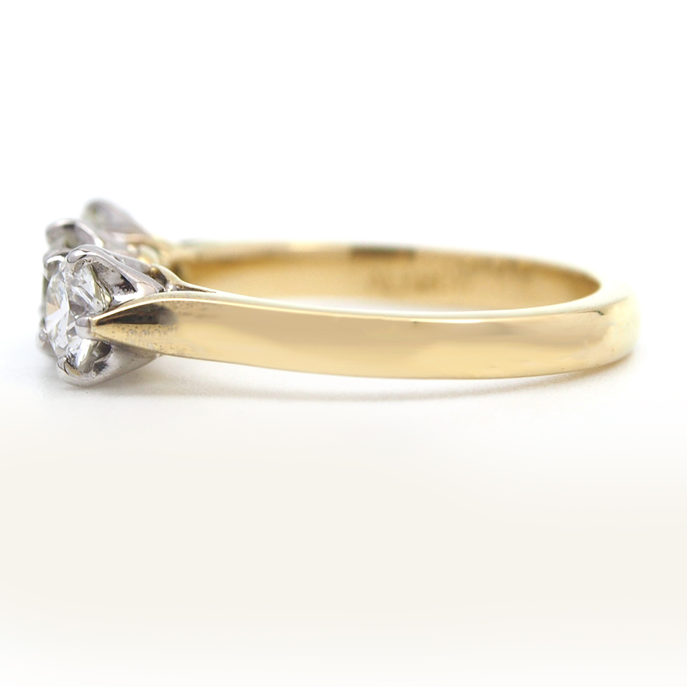 Diamond Three Stone Ring - Made By Albrow & Sons