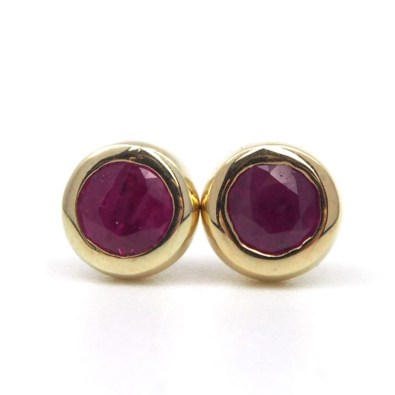 Ruby Stud Earrings