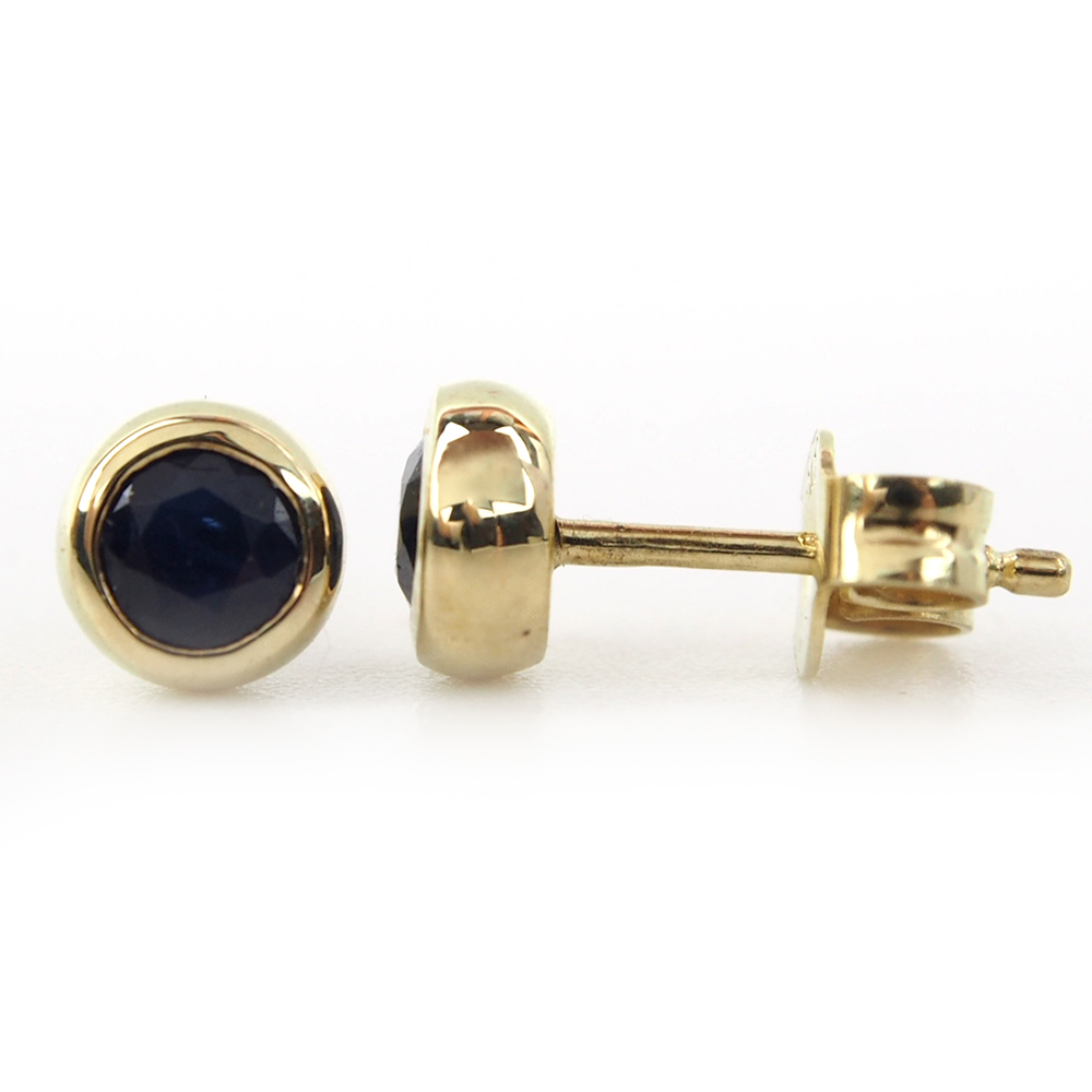 Sapphire Stud Earrings