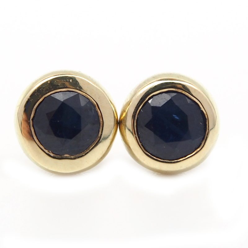 Sapphire Stud Earrings