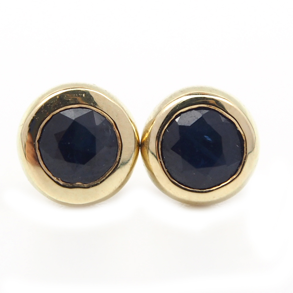 Sapphire Stud Earrings