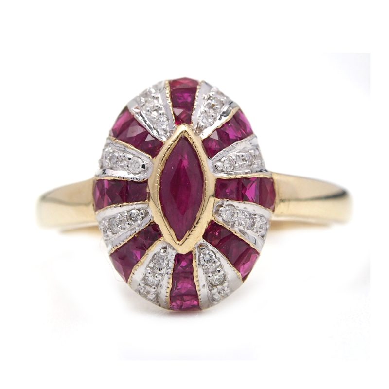 Ruby and Diamond Ring