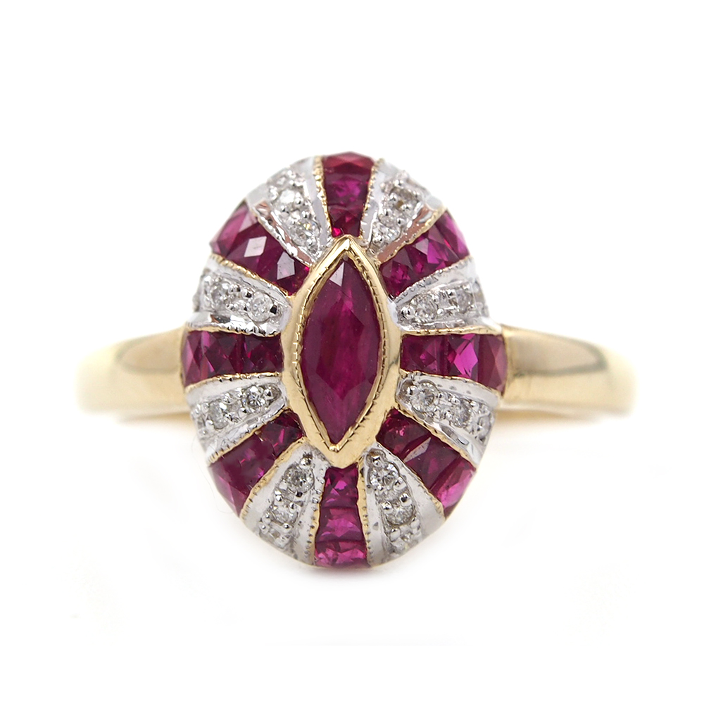 Ruby and Diamond Ring