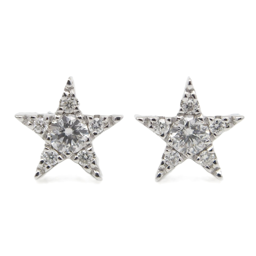 Diamond Star Earrings