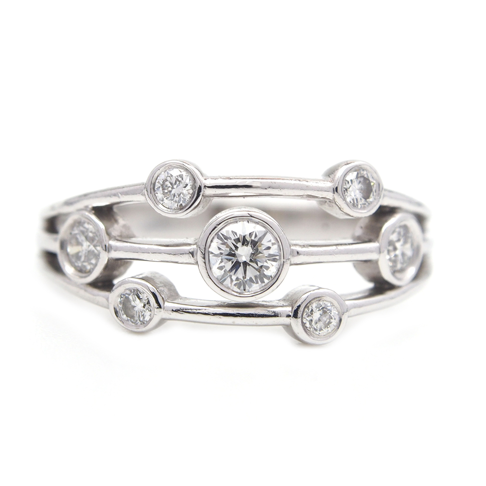 Diamond Bubble Ring