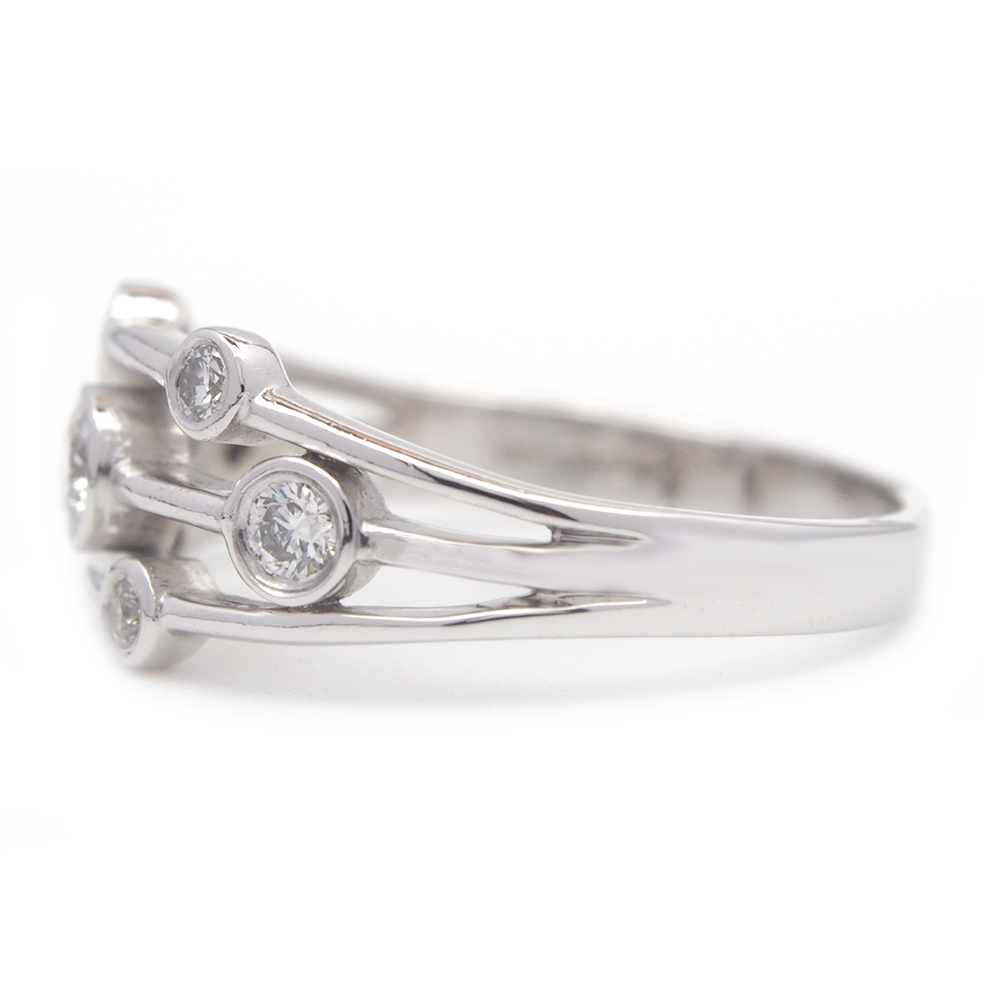 Diamond Bubble Ring