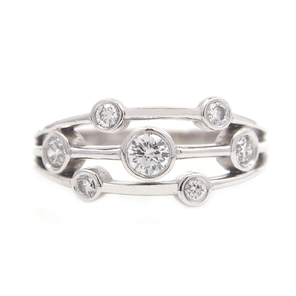 Diamond Bubble Ring