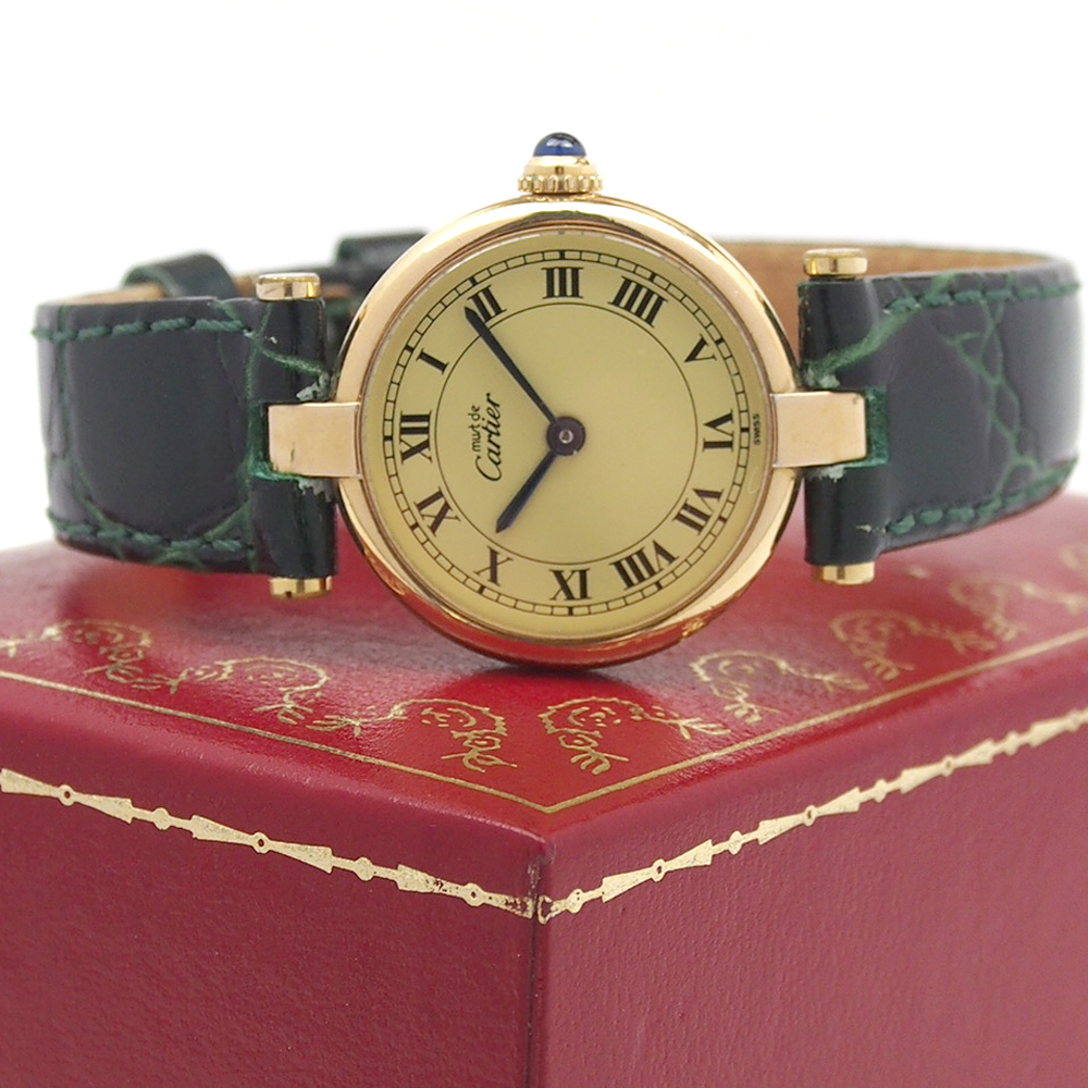 Must De Cartier Vendome Quartz Wrist Watch